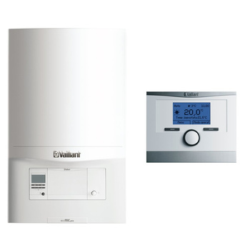 Pakiet - Kocioł gazowy dwufunkcyjny VAILLANT VCW 236/5-3 ecoTEC pro kondensacyjny wiszący 5.7 - 20 kW + RegulatorcalorMATIC 350