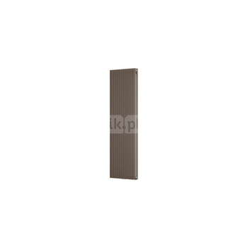 Grzejnik żeberkowy INSTAL-PROJEKT AFRO NEW, 1800/400mm, kolor Biały/White Silk, moc 1216W