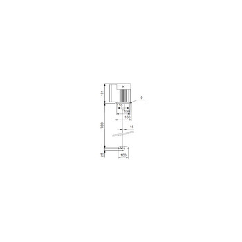 Mieszadło elektryczne GRUNDFOS PP E/X 700-100 elektr. do pomp