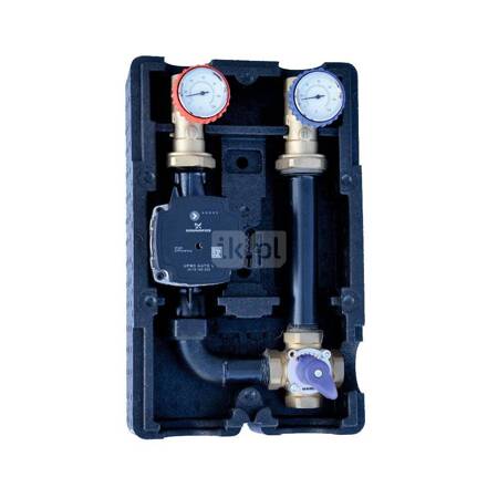 CONCEPT GP -SMR4 25 - grupa pompowa z zaworem 4 -d (Grundfos UPM3S Auto 25-60 180)