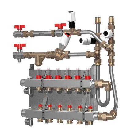 Danfoss Distribution unit, Type SG-CDM, 11 connections with flow meter