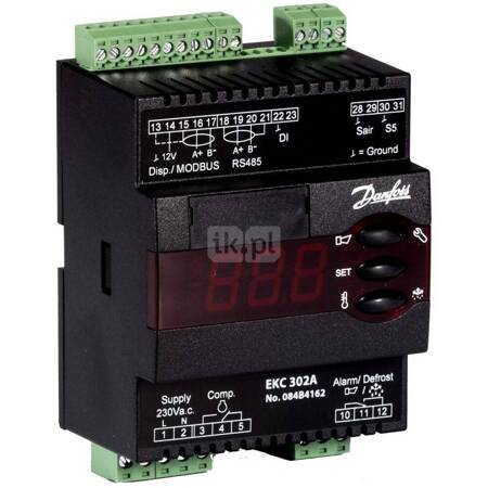 EKC 302D sterownik 4xDO,3xAI,2xDI, 230V (Modbus)