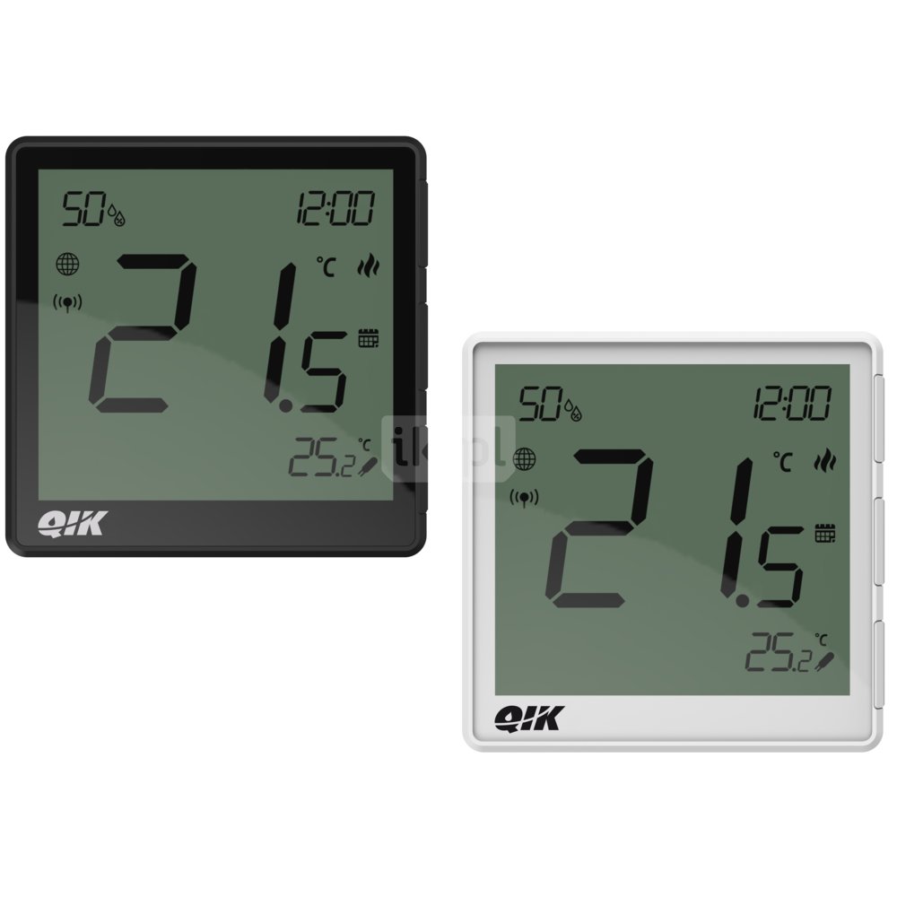 Regulator temperatury internetowy QIK Podtynkowy 230V