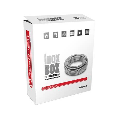 Rura INOX BOX 16 x 0,18 - zwój 15 m.