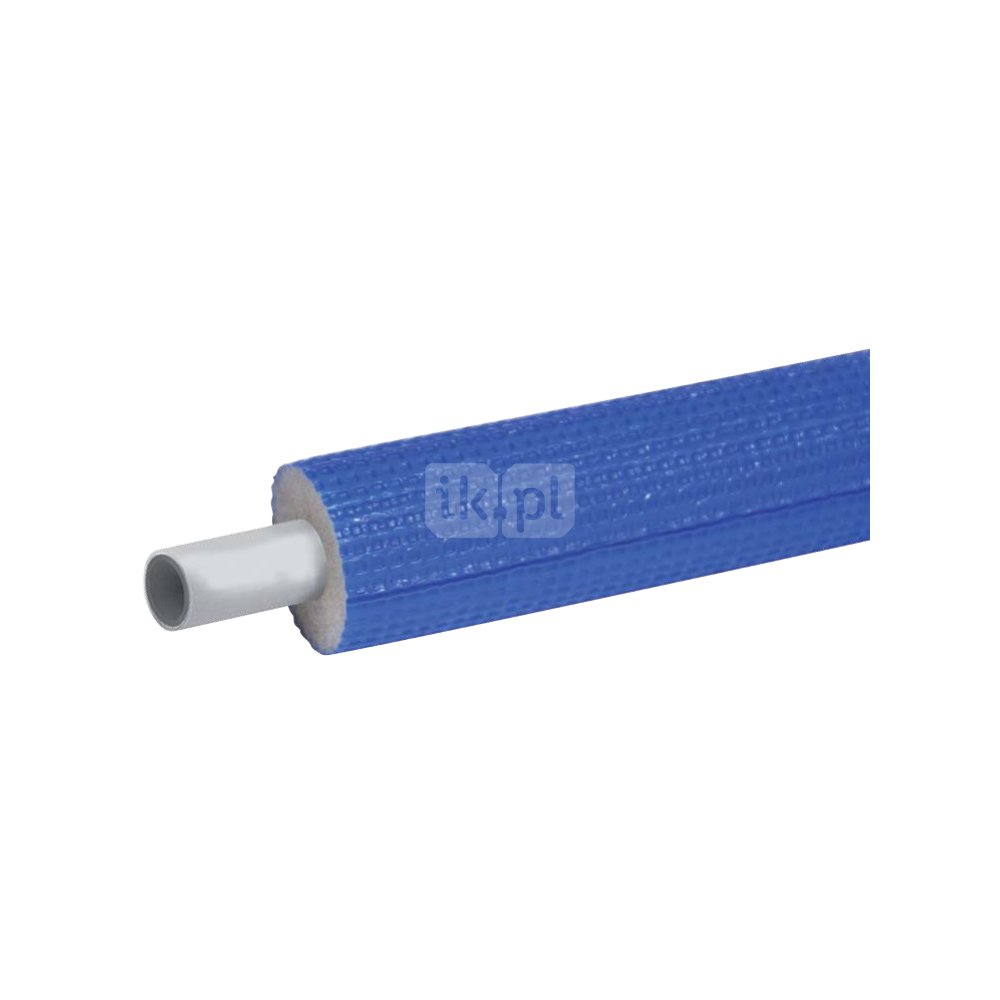 Rura PE-RT II/AL/PE-RT II SIGMA-LI 16 mm x 2 mm izolacja: 9 mm, kolor niebieski - kręgi 50m wielowarstwowa gładka