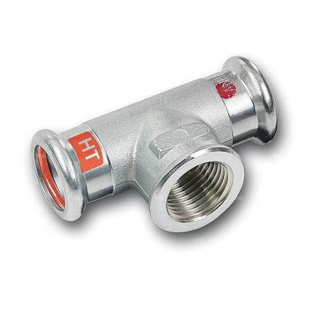 Trójnik SANHA Therm Industry stal 54 mm x 1/2'' x 55mm (zw x GW x zw)