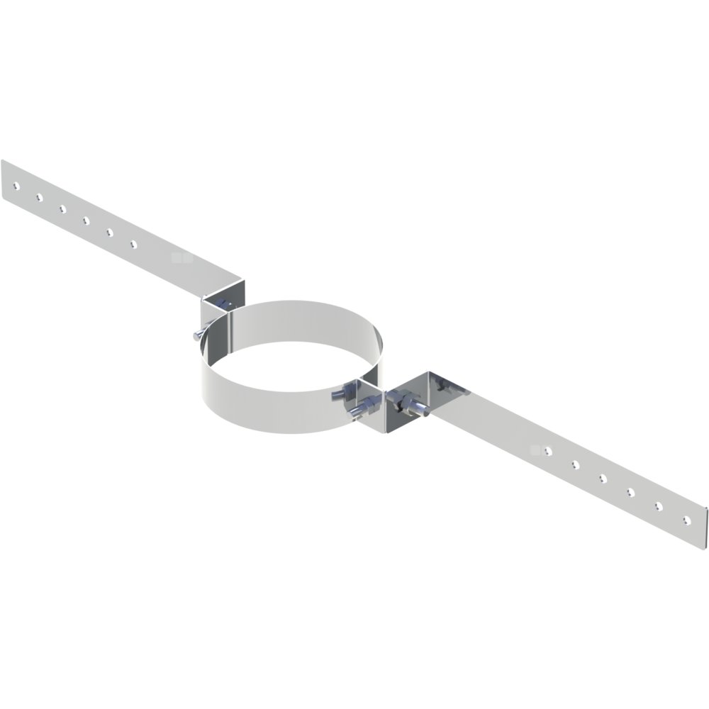 Uchwyt JEREMIAS DWECO55L stal nierdzewna fi 130 mm (mocowanie - Krokwiowy)