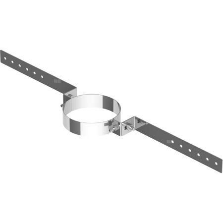 Uchwyt JEREMIAS TW55L stal nierdzewna fi 100/150 mm (mocowanie - Krokwiowy)