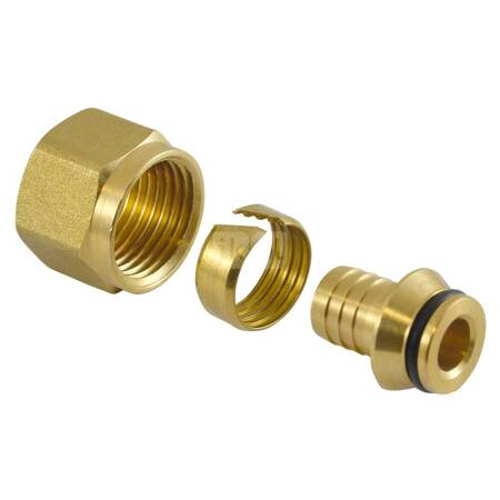 Złączka zaciskowa 1/2" do rur z tworzywa 16x2 mm (kpl. 2 szt.)