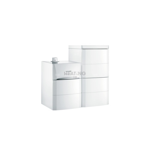 Pakiet-Kocioł gazowy jednofunkcyjny DE DIETRICH Modulens G AGC 25 kondensacyjny stojący 5.6 - 25.5kW + Regulator DIEMATIC iSystem + Drugie przyłącze powrotu + Zasobnik c.w.u B 220 SHL