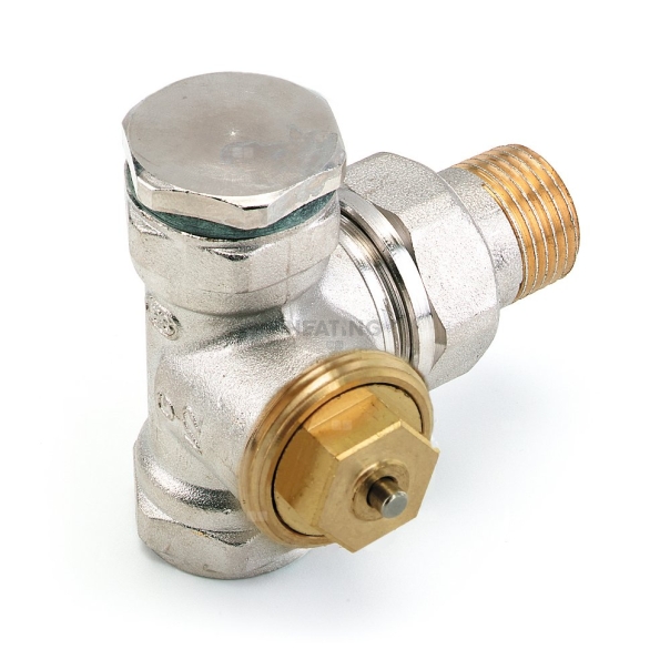 Zawór grzejnikowy termostatyczny COMAP THERMOTRIAXE trójosiowy, połączenie 1/2'' (niklowanie)