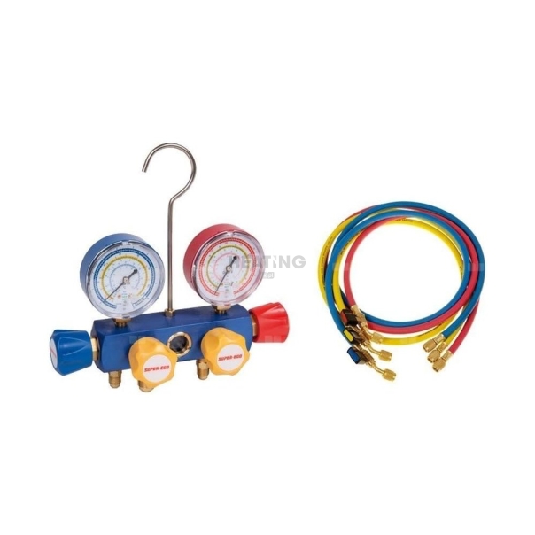 Zestaw zaworów z 3 wężami 1/4