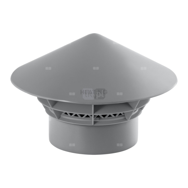 Osłona wywietrznika dachowego MAGNAPLAST 50 mm, PP (PP)