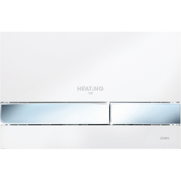 PRZYCISK EXCLUSIVE 2.0 do SLK/TGA, biały/chrom, 2-ilościowy (stary kod: 167-34000136-00)