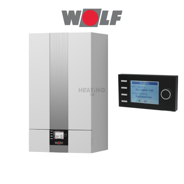Kocioł gazowy jednofunkcyjny WOLF CGB-2-14 z modułem wyświetlacza AM kondensacyjny wiszący 2.1 - 15.2 kW