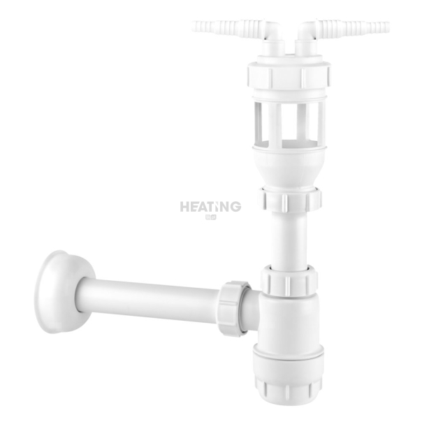 Syfon do zrzutu popłuczyn komplet