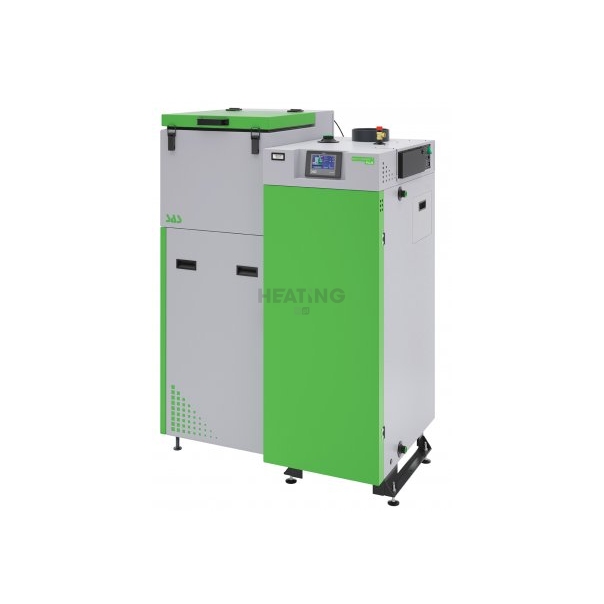 KOCIOŁ z podajnikiem peletowym BIO COMPACT PLUS 12 kW 5 klasa LEWY