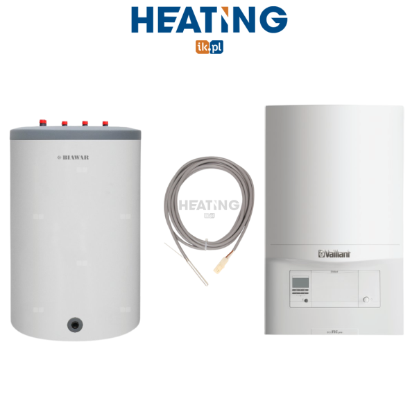 VC 186/5 ecoTEC pro kondensacyjny + wymiennik Lindo 120 + czujnik 306257 Vaillant