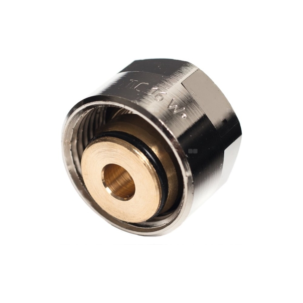 Złącze TECE flex dwuczęściowy, mosiądz, 16 mm x 3/4'' (zz x GW)