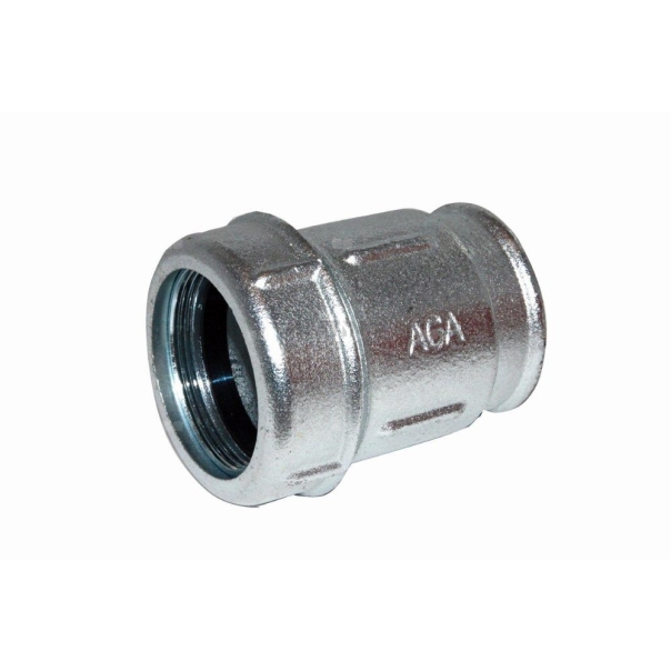 Złącze AGAFLEX IK, żeliwo, 1 1/2'' (połączenie zaciskowe x GW)