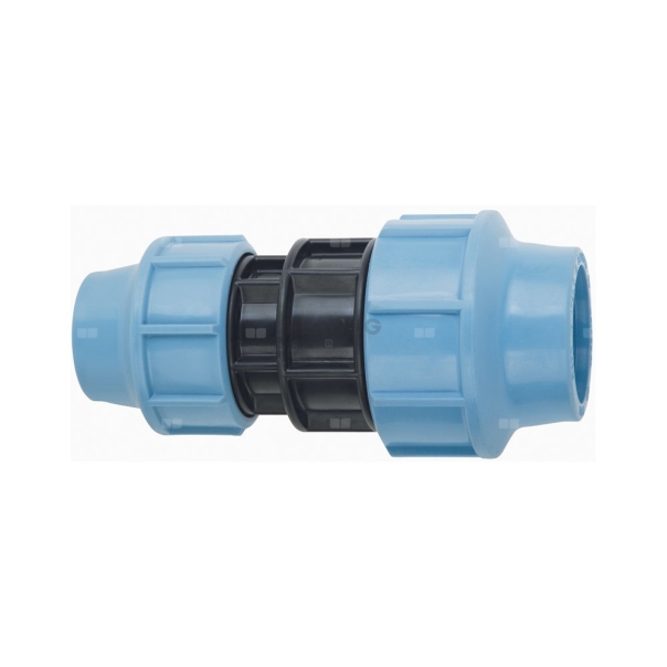 Złącze AGAFLEX redukcja, PP, 50 mm x 40 mm (połączenie zaciskowe x połączenie zaciskowe) do rur PE