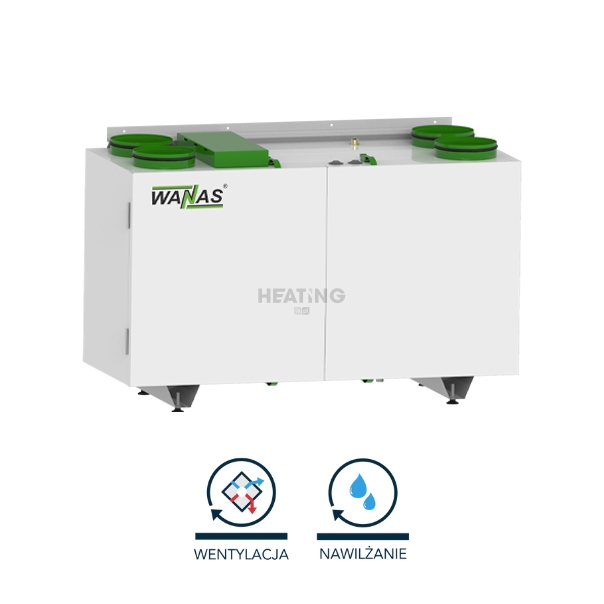 REKUPERATOR COMBO 630 V wersja lewa Wanas