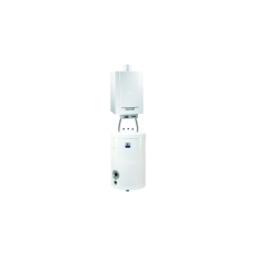 PAKIET: MCR3 Evo 24T/SR150: 1-F kocioł wiszący kondensacyjny MCR3 Evo 24 T 6,1 - 24,8kW + zasobnik 150l SR 150MG + zestaw połączeniowy kocioł-zasobnik + czujnik c.w.u. AD226 + osłona połączeń DeDietrich