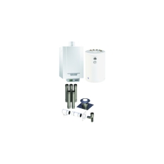 PAKIET: MCR3 Evo 24T/SR 150: 1-F kocioł wiszący kondensacyjny MCR3 Evo 24 T 6,1 - 24,8kW + zasobnik emaliowany 150l SR 150MG + zestaw połączeniowy kocioł-zasobnik + czujnik c.w.u. + komin + osłona połączeń DeDietrich PAKIET: MCR3 Evo 24T/SR 150: 1-F kocioł wiszący kondensacyjny MCR3 Evo 24 T 6,1 - 24,8kW + zasobnik emaliowany 150l SR 150MG + zestaw połączeniowy kocioł-zasobnik + czujnik c.w.u. + komin + osłona połączeń DeDietrich