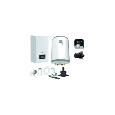 Pakiet - Kocioł gazowy jednofunkcyjny DE DIETRICH MCR4 19 kondensacyjny wiszący 2.5 - 20.7 kW + RegulatorSMART TC + Zestaw powietrzno-spalinowy szachtowyBazowy PP/Alu fi 60/100 na fi 60 + Zasobnik c.w.uAQUAvie100 + Filtr magnetyczny XS90
