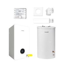 Pakiet: Gazowy kocioł kondensacyjny wiszący PAK GC5700iW24P+WST120+2581+CW400