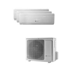 Zestaw klimatyzatora z trzema jednostkami ściennymi (1x 2kW i 2x 2,6 kW) SDH 19-072W307