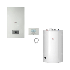 PAKIET: Thelia Condens AS 18-A + FE 120/6 BM + regulator MiPro + czujnik c.w.u. SaunierDuval