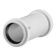 Mufa przesuwna MAGNAPLAST HT PLUS HTMM, PP (biały), DN 32 (ww x ww), do kanalizacji