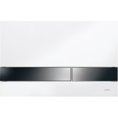 PRZYCISK EXCLUSIVE 2.0 do SLK/TGA, biały/czarny, 2-ilościowy (stary kod: 167-34000118-00)