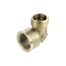 Kolano PERFEXIM 5114, mosiądz, 1 x 1 (GW x GZ), PN16 bar