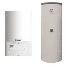 Pakiet - Kocioł gazowy jednofunkcyjny VAILLANT ecoTEC pro VC 186/5-3 kondensacyjny wiszący 5.7 - 20 kW + Czujnik c.w.u. + Zasobnik c.w.uW-E 220