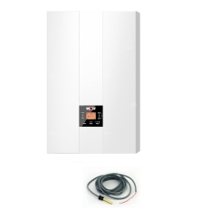 Pakiet - Kocioł gazowy dwufunkcyjny WOLF FGB-K-24 kondensacyjny wiszący 5.3 - 20.7 kW + Czujnik temperatury zewnętrznej