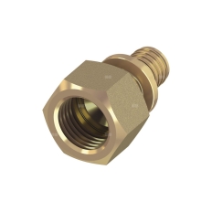 Mufa przejściowa TECE flex, mosiądz, 16 mm x 1/2'' (zz x GW)