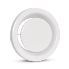 ANEMOSTAT WYWIEWNY z ramką wyciszony 125 (KWI-RMI-125)